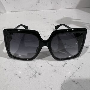 Gucci Black Square Sunglasses